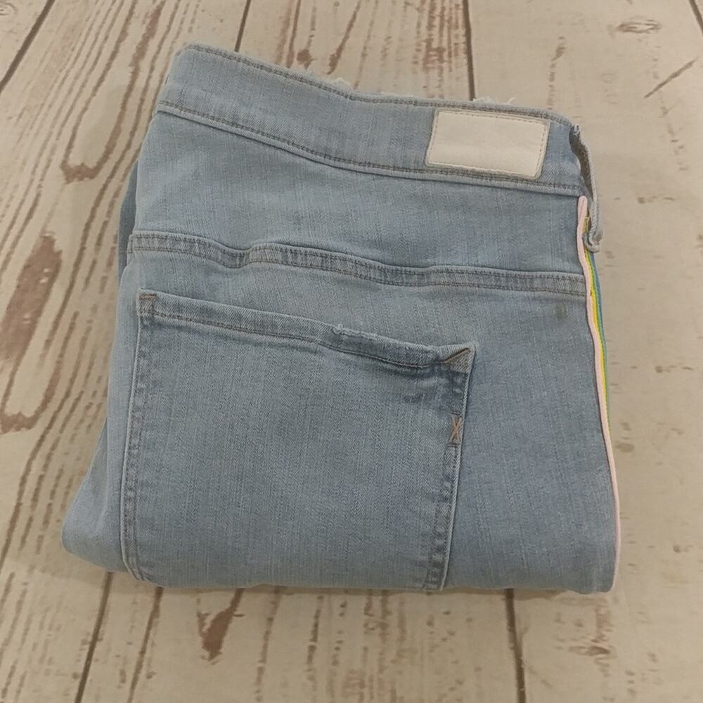 Express High Rise Ankle Legging Jeans Blue Size 18R